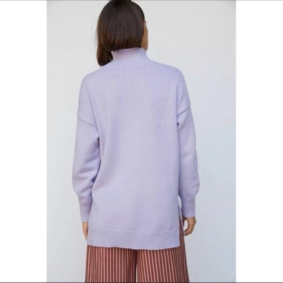 Maeve Crystal Tunic Sweater Lilac Sm NWT - Picture 3 of 3